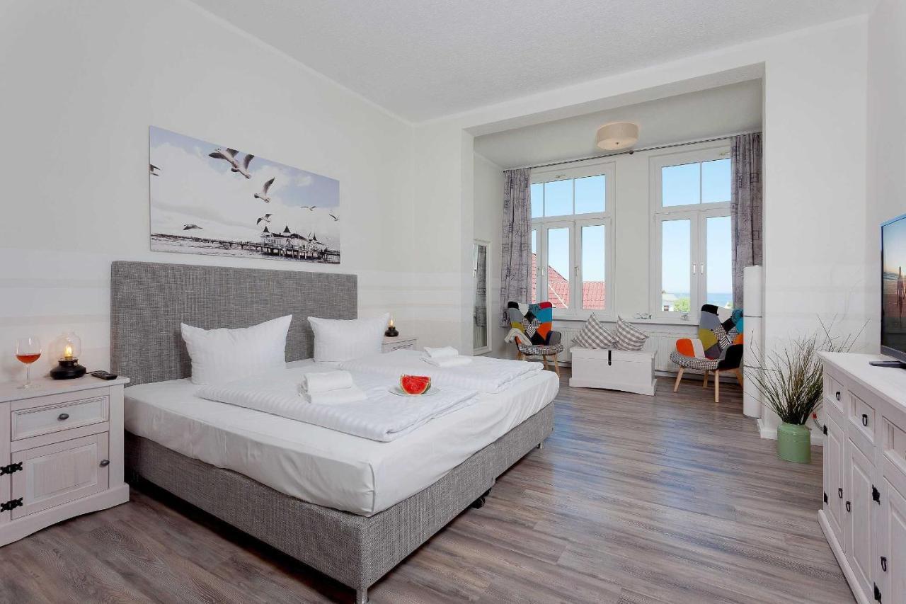 Ferienwohnung Zum Weißen Rössl Ostseebad Heringsdorf Exterior foto