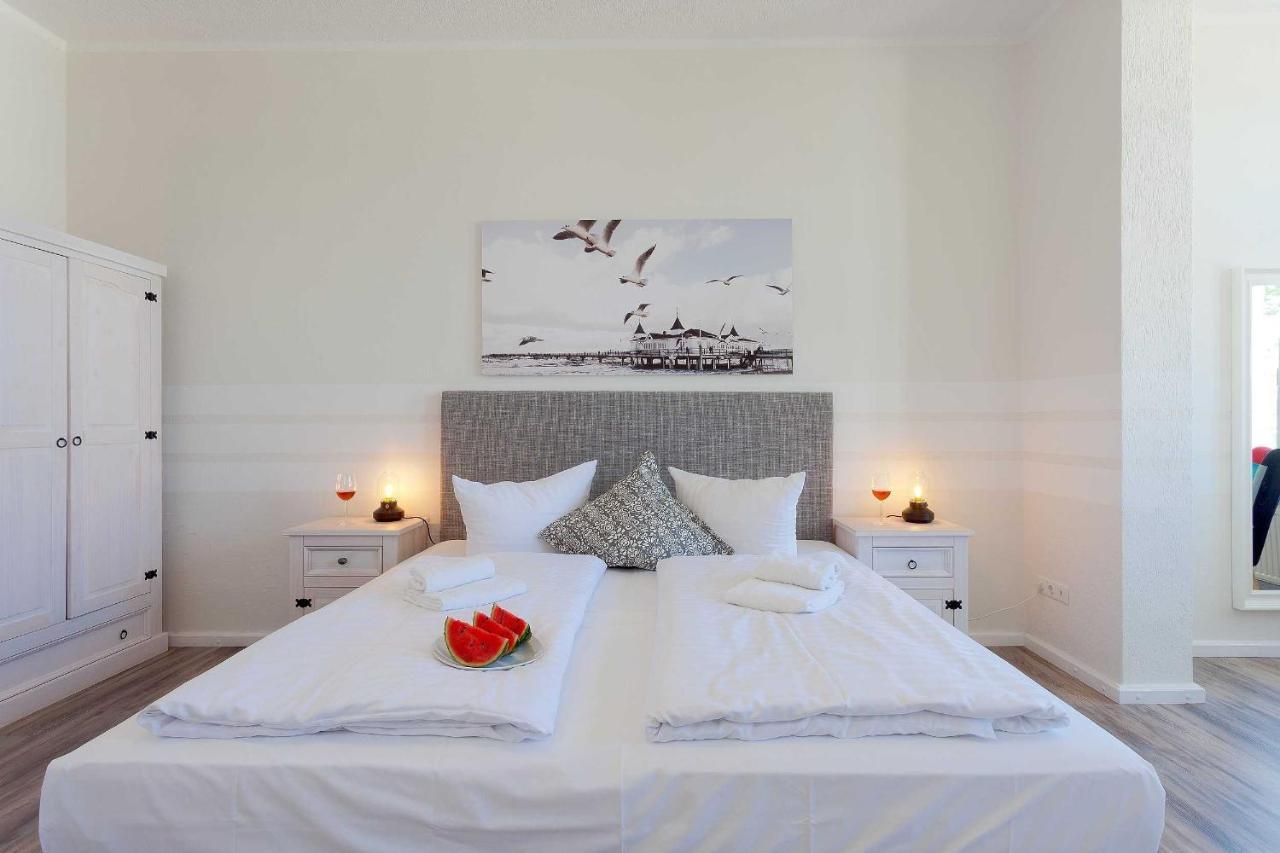 Ferienwohnung Zum Weißen Rössl Ostseebad Heringsdorf Exterior foto