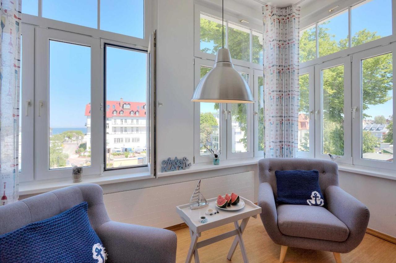 Ferienwohnung Zum Weißen Rössl Ostseebad Heringsdorf Exterior foto